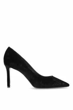 Jimmy Choo BLACK Velvet stilettos āRomyā