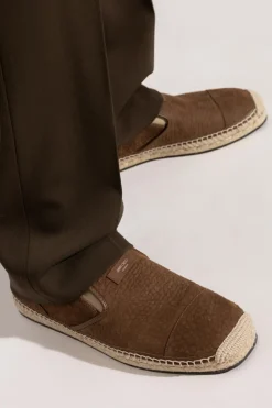 Jimmy Choo BROWN Espadrilles ‘Ivan’