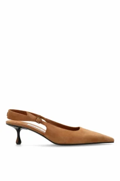 Jimmy Choo BROWN Heels 'Amel 50'