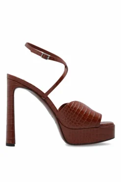 Jimmy Choo BROWN Platform sandals "Karli"