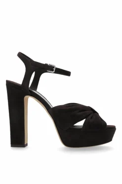 Jimmy Choo BROWN Platform sandals "Heloise"