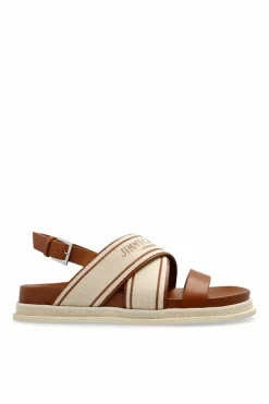 Jimmy Choo BROWN Sandals `Joa`