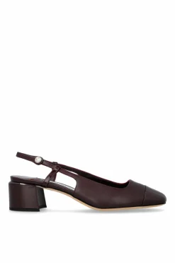 Jimmy Choo BURGUNDY Shoes 'Elisa'