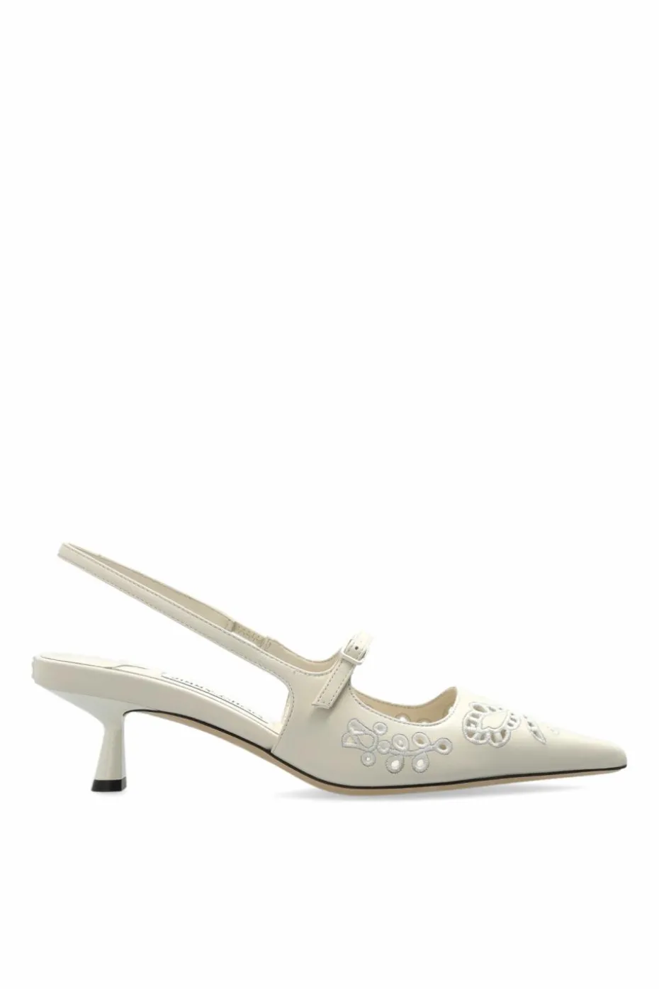 Jimmy Choo cream Heeled shoes `Didi 45`