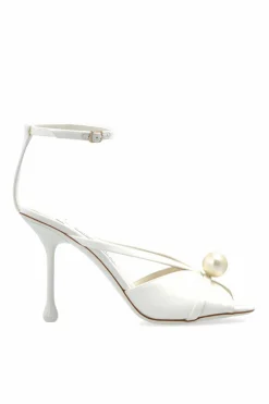 Jimmy Choo cream Heeled sandals "Siva"