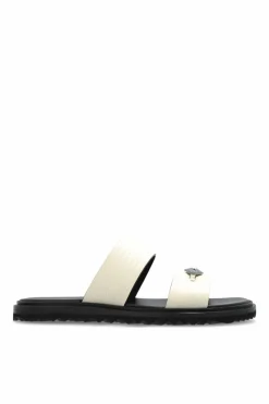 Jimmy Choo cream Slides Raiden