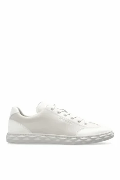 Jimmy Choo cream Sneakers Diamond
