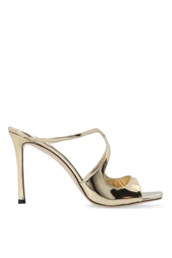 Jimmy Choo GOLD ‘Anise’ mules
