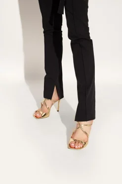 Jimmy Choo GOLD ‘Anise’ mules