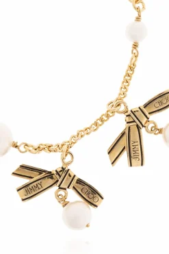Jimmy Choo GOLD Bracelet with charms