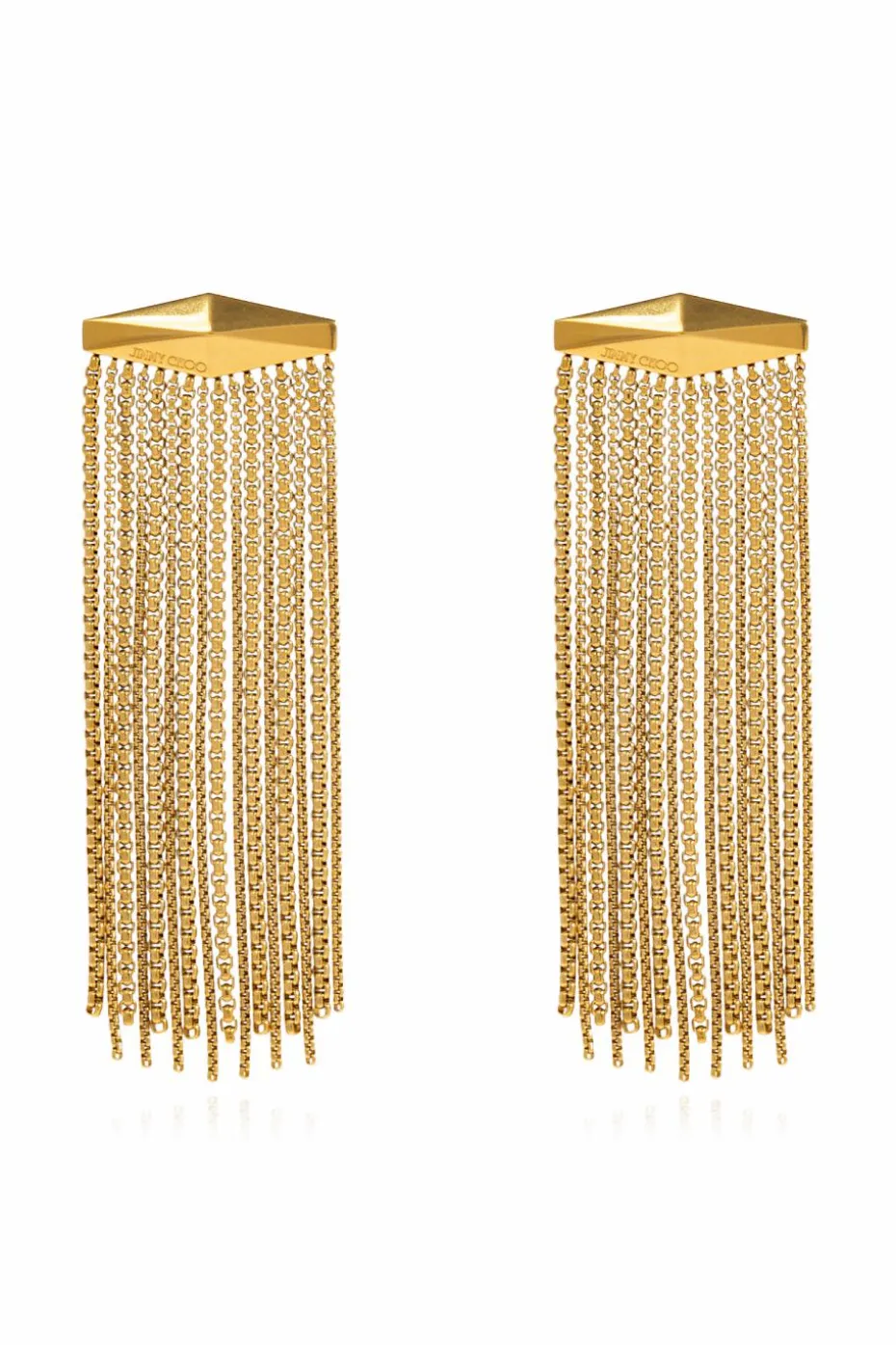 Jimmy Choo GOLD Brass earrings