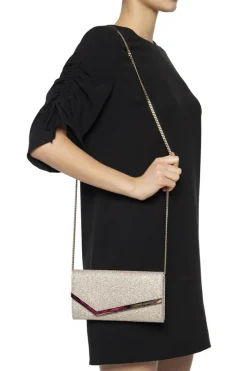 Jimmy Choo GOLD 'Emmie' shoulder bag