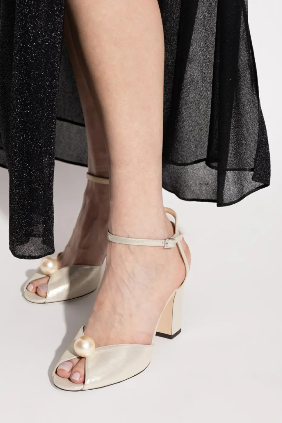 Jimmy Choo GOLD Heeled sandals "Sacaria"