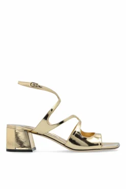 Jimmy Choo GOLD High-heeled sandals 'Azilia'