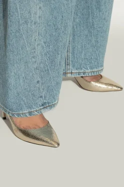 Jimmy Choo GOLD Pumps ‘Romy’