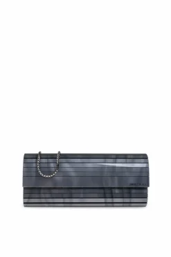 Jimmy Choo GREY Clutch bag "Sweetie"