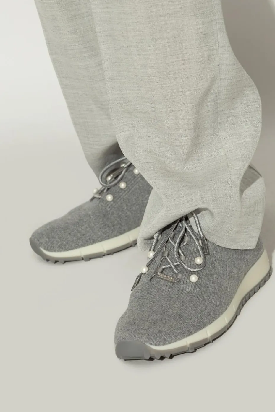 Jimmy Choo GREY Sneakers Veles