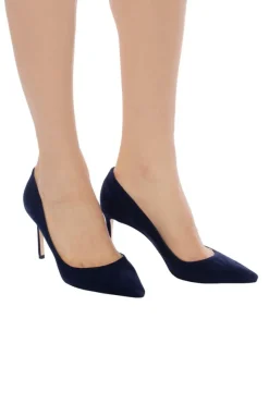 Jimmy Choo NAVY BLUE 'Romy' stiletto shoes