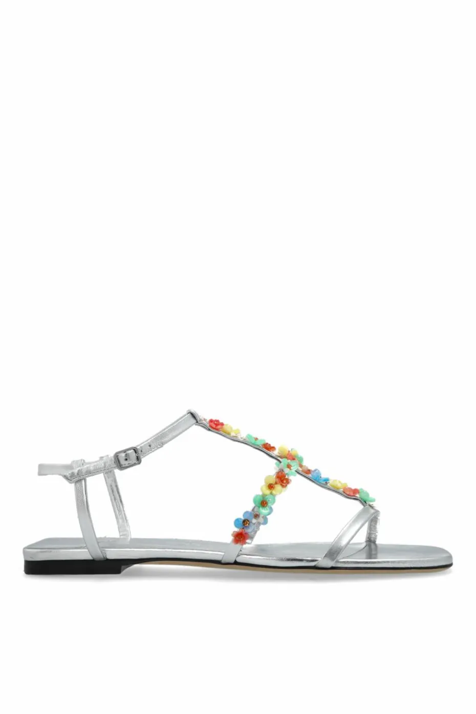 Jimmy Choo SILVER Gwyn sandals