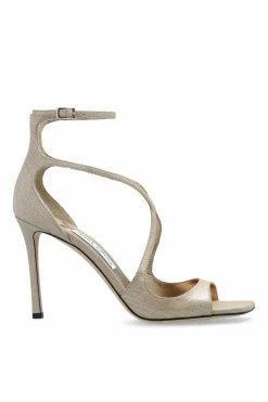 Jimmy Choo SILVER "Heeled sandals `Azia`"