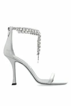 Jimmy Choo SILVER Heeled sandals 'Verity'