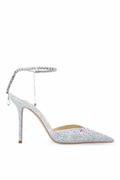 Jimmy Choo SILVER ‘Saeda’ pumps