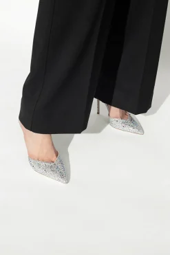 Jimmy Choo SILVER ‘Saeda’ pumps