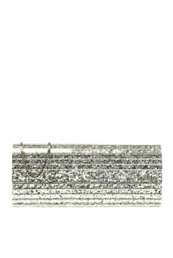 Jimmy Choo SILVER ‘Sweetie’ shoulder bag