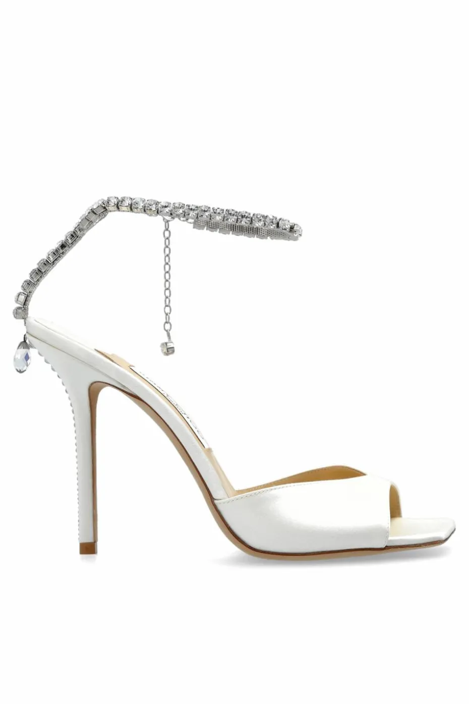 Jimmy Choo WHITE Heeled Sandals Saeda