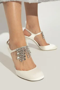 Jimmy Choo WHITE Heeled shoes Verity