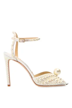 Jimmy Choo WHITE ‘Sacora’ heeled sandals