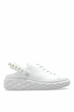 Jimmy Choo WHITE Shoes ‘Diamond Maxi’