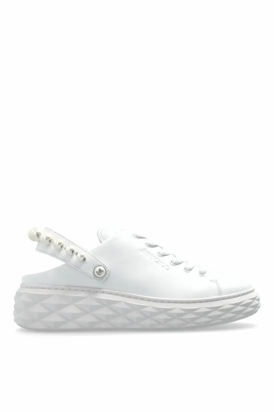 Jimmy Choo WHITE Shoes ‘Diamond Maxi’