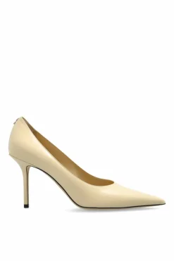 Jimmy Choo YELLOW Heeled shoes `Love`