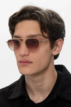 John Dalia GOLD ‘Freddie’ sunglasses