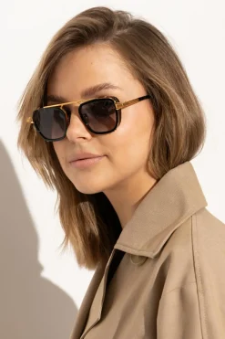 John Dalia GOLD "Scotty" sunglasses