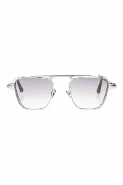 John Dalia SILVER Sunglasses 'Scotty'