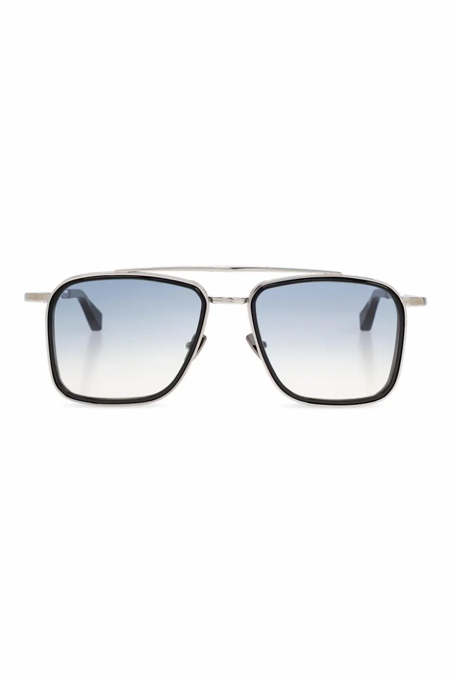 John Dalia SILVER Sunglasses Brad