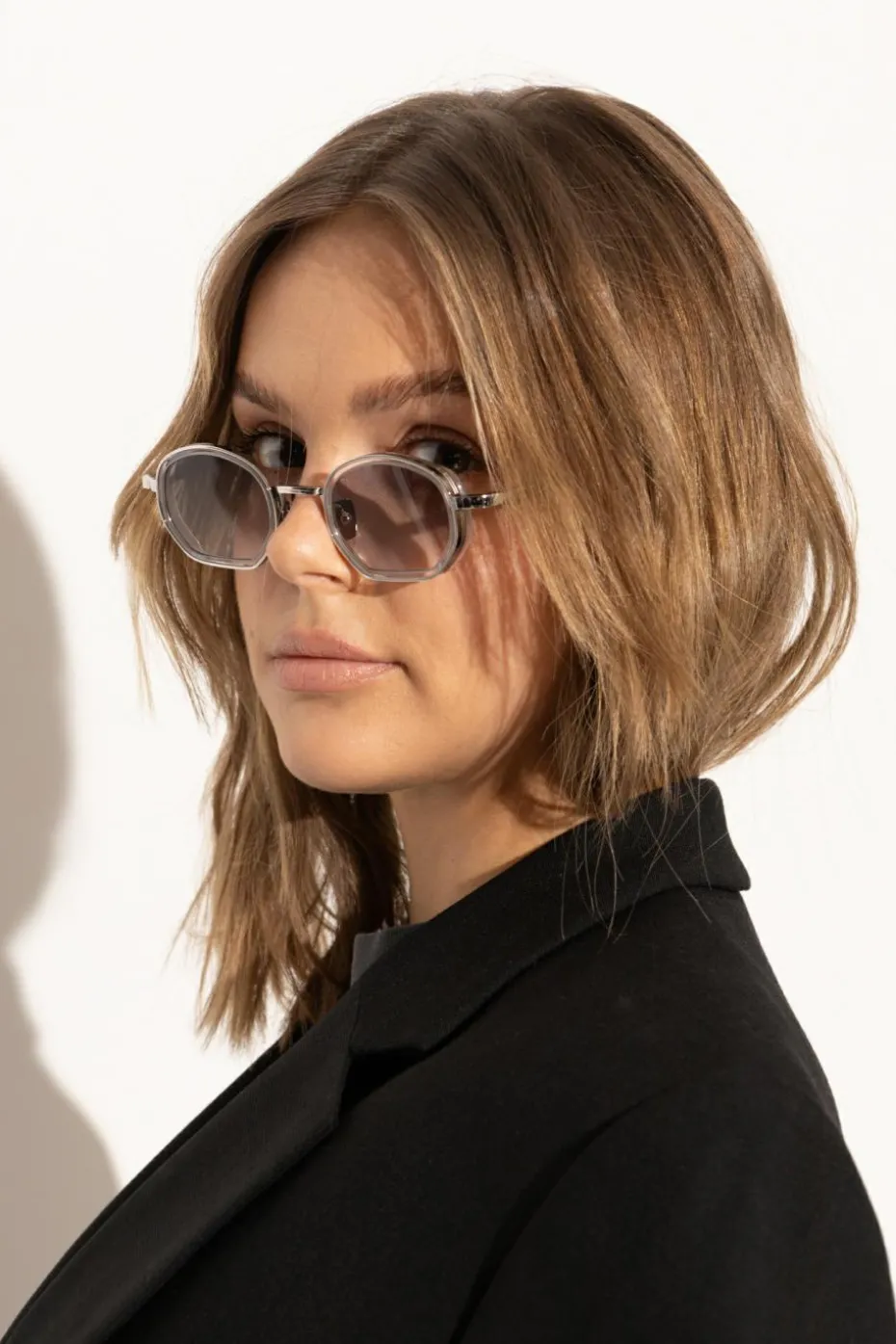 John Dalia WHITE "Matt" sunglasses