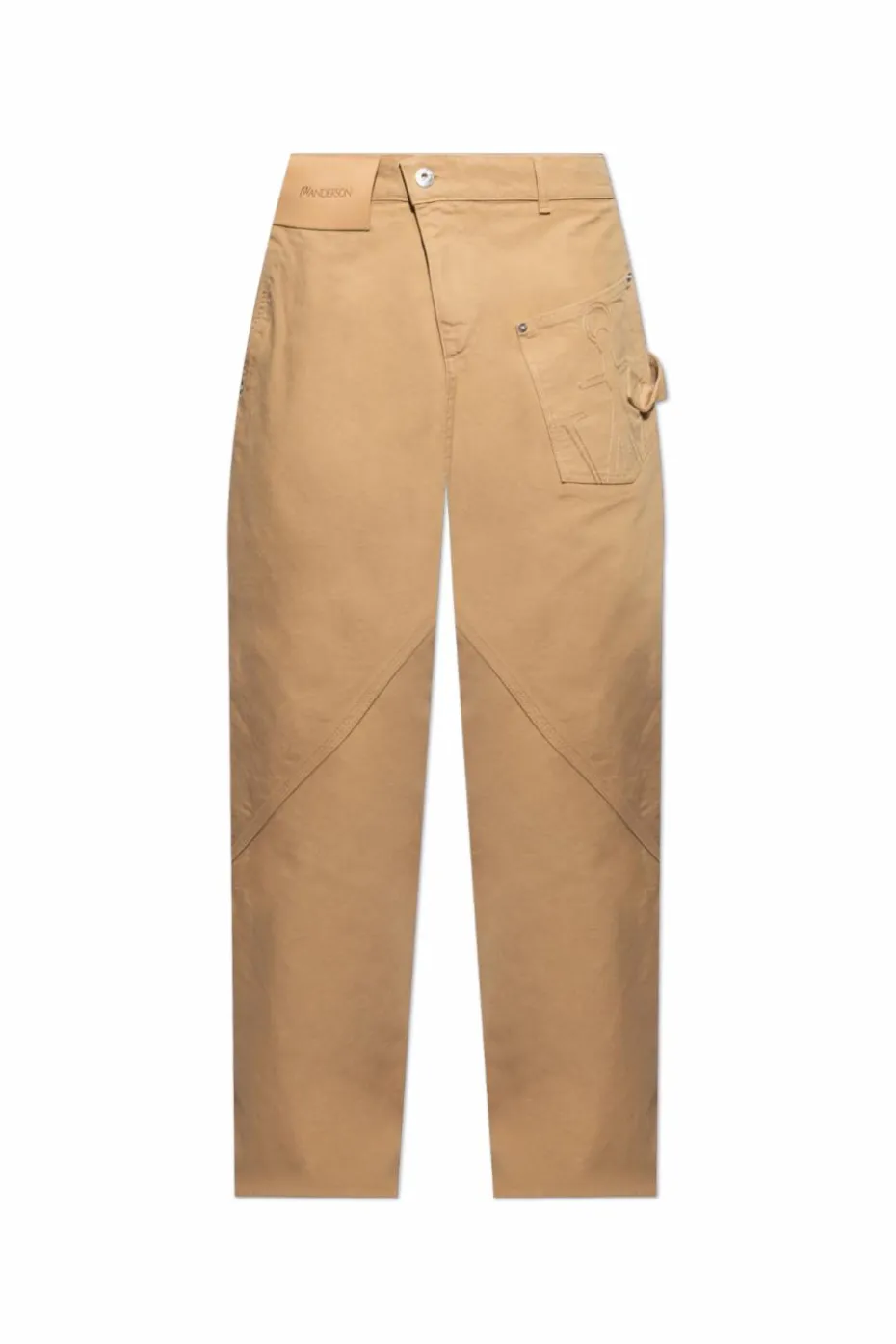JW Anderson beige Logo pants