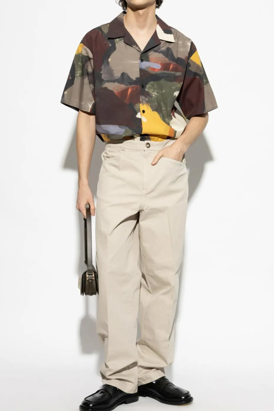 JW Anderson beige Pants with logo