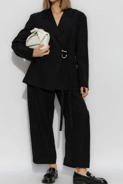 JW Anderson BLACK Blazer with tie