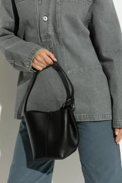 JW Anderson BLACK Handbag "The Jwa Small Bucket"