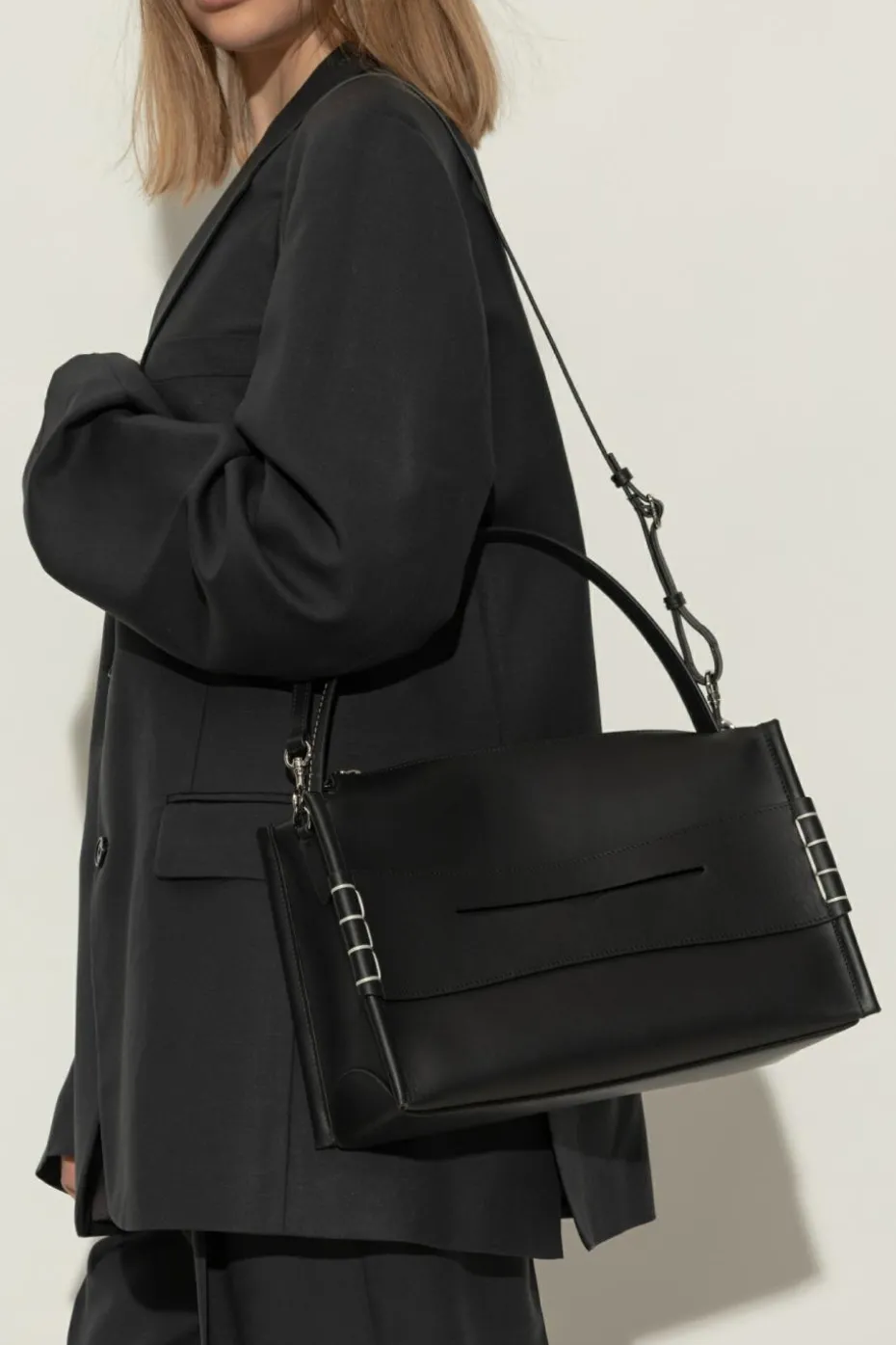 JW Anderson BLACK Handbag Medium Loafer