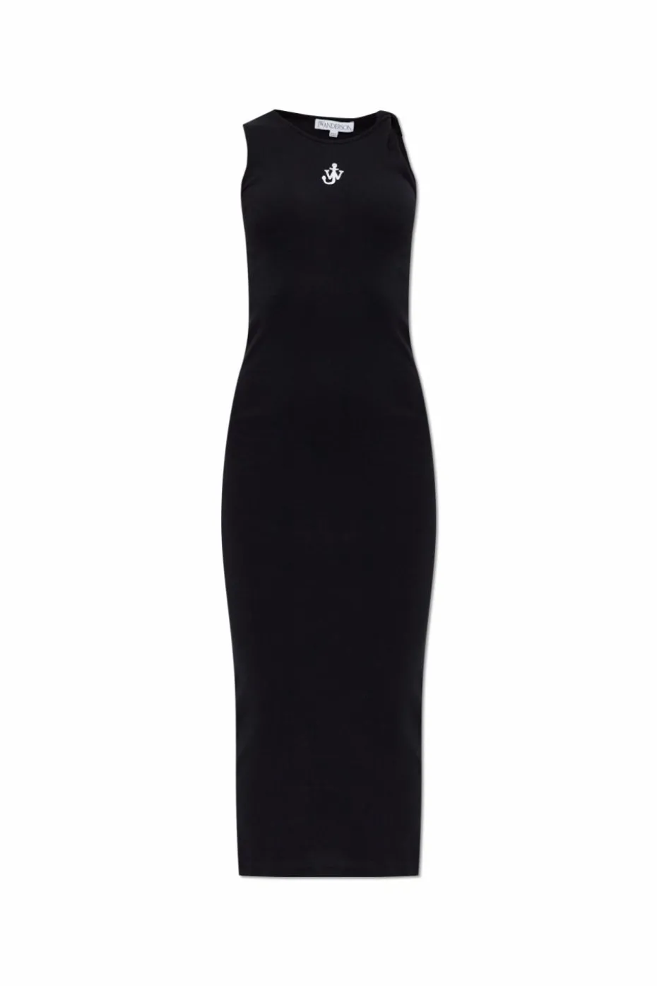 JW Anderson BLACK Ribbed Dress