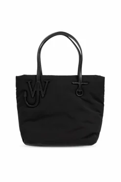 JW Anderson BLACK Small Puffy shopper bag