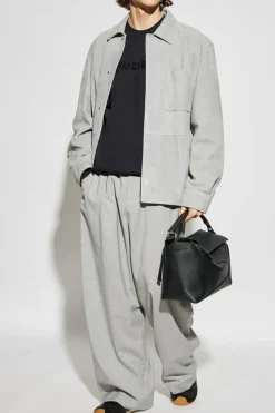 JW Anderson BLACK Sweatshirt with logo