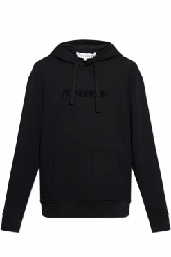 JW Anderson BLACK Sweatshirt with logo