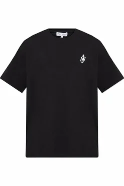 JW Anderson BLACK T-shirt with logo