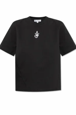 JW Anderson BLACK T-shirt with logo